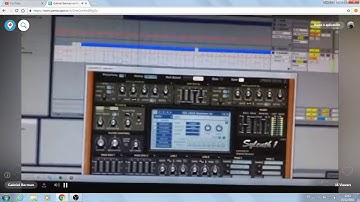 Dance Music in Progress Produced with Ableton live ReFx Sylenth Roland Keyboards