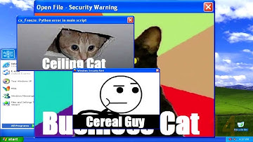 Windows xp - error music video