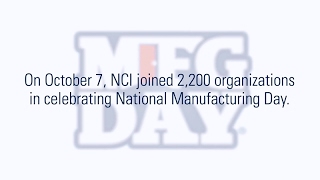 NCI Manufacturing Day 2016
