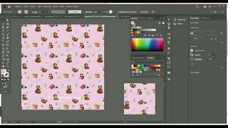 Como fazer padrões sem emendas no Illustrator- PArte 2
