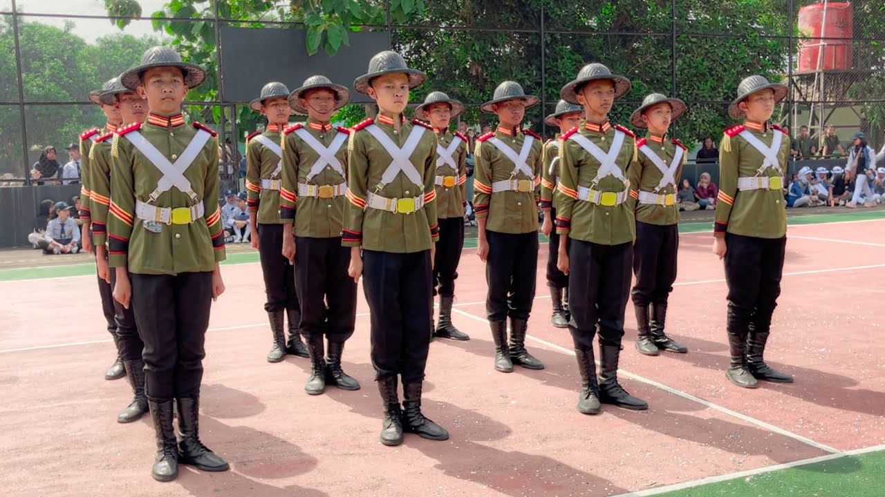 JUARA MADYA 1 PASKIBRA SMPN 2 PURWADADI SUBANG LKBB KODIM 0605 KAB  SUBANG