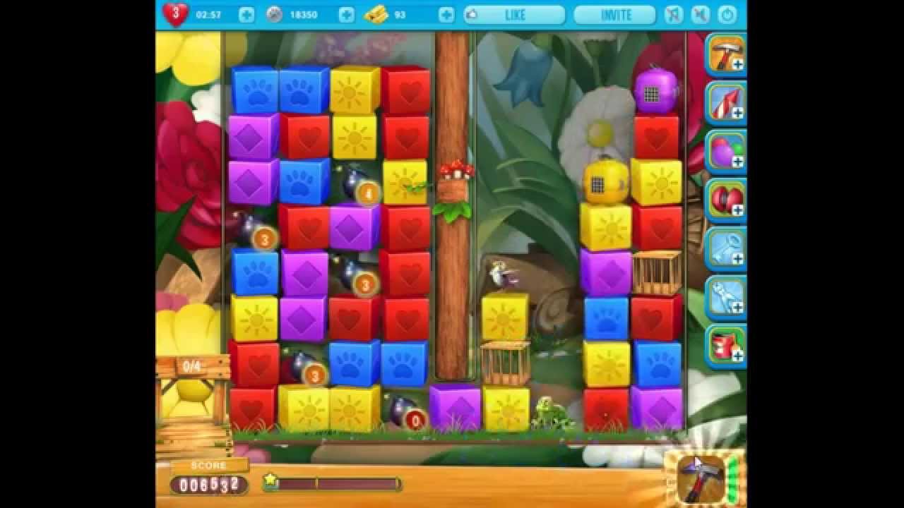 Pet Rescue Saga level 878 no buyed hammers 😈 ►TOBIAS DEAMON◄