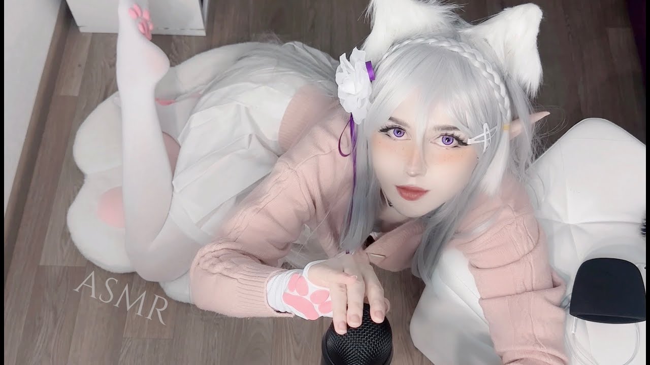 ASMR Mic Pumping With Catgirl