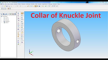 SOLID EDGE-Collar of Knuckle Joint (Part # 04)