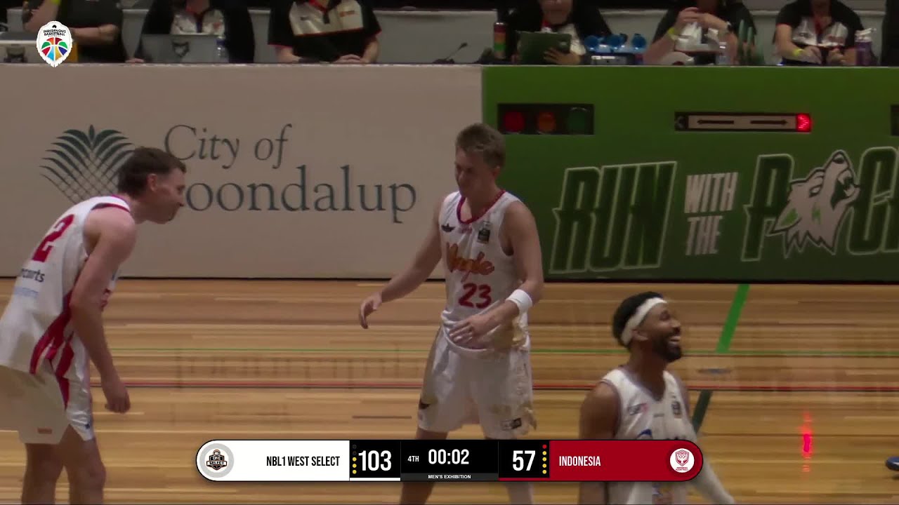 NBL1 Men | NBL1 West Select vs. Indonesia - Game Highlights