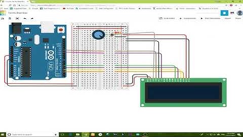 How to interface LCD Screen with Arduino on TinkerCad Tutorial