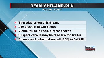 Man Dies in Hit-and-Run; Police Searching for Driver Involved