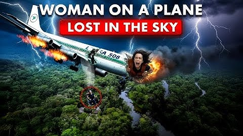 Woman on a Plane   Lost in the Sky
