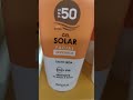 gel solar facial Mercadona
