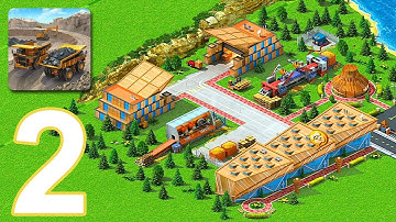 Megapolis: Big Town Tycoon Sim - Gameplay Walkthrough Episode 2 (iOS, Android)