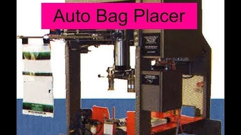 Automated Bag Placer | Automatic Bag Hanger | Johnson & Son JBH 9400
