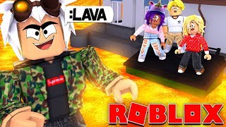 Uso Comandos De Admin Para Crear Lava Roblox