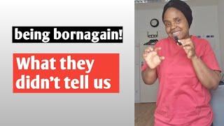 D TRUTH ABOUT BEING A BORNAGAIN BELIEVER, WHAT THEY DIDN'T TELL YOU #christianvideos