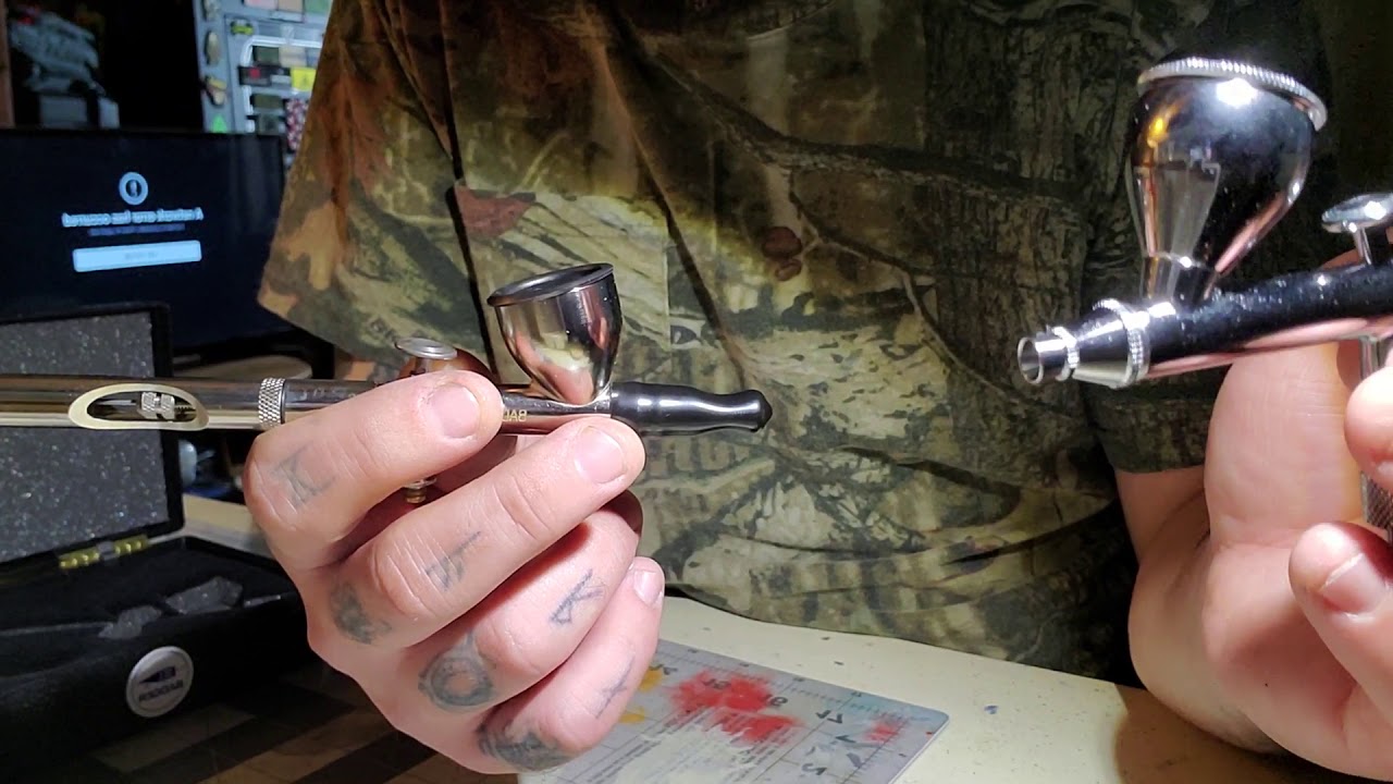 BADGER PATRIOT 105 Airbrush Unboxing + IWATA NEO Comparison YouTube