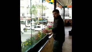 Yeşilçam Kahve Evi, Pergola Ve Sürgülü Cam Çalışmamız..