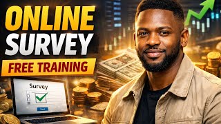 Free Online Survey Training for Beginners |by digital prophet| How to Start and Avoid Wasting Time