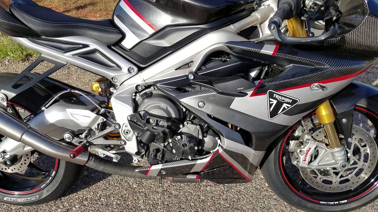 2020 Triumph Daytona 765 Moto2 Limited Edition Private Seller - YouTube