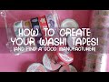 How to create your own Washi Tapes and find a good manufacturer