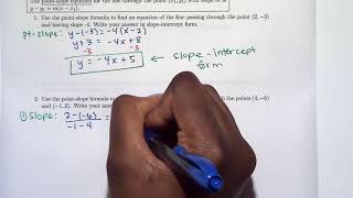 1.5 part 1- Applications of Linear Equations and Modeling