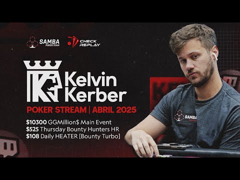 DOMINGO DESASTROSO! Só o $10k pode salvar... 😵‍💫🥶 | Kelvin Kerber Poker