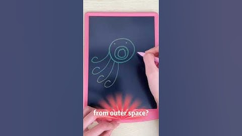 How to use NEWYES LCD tablet to draw an Octopus