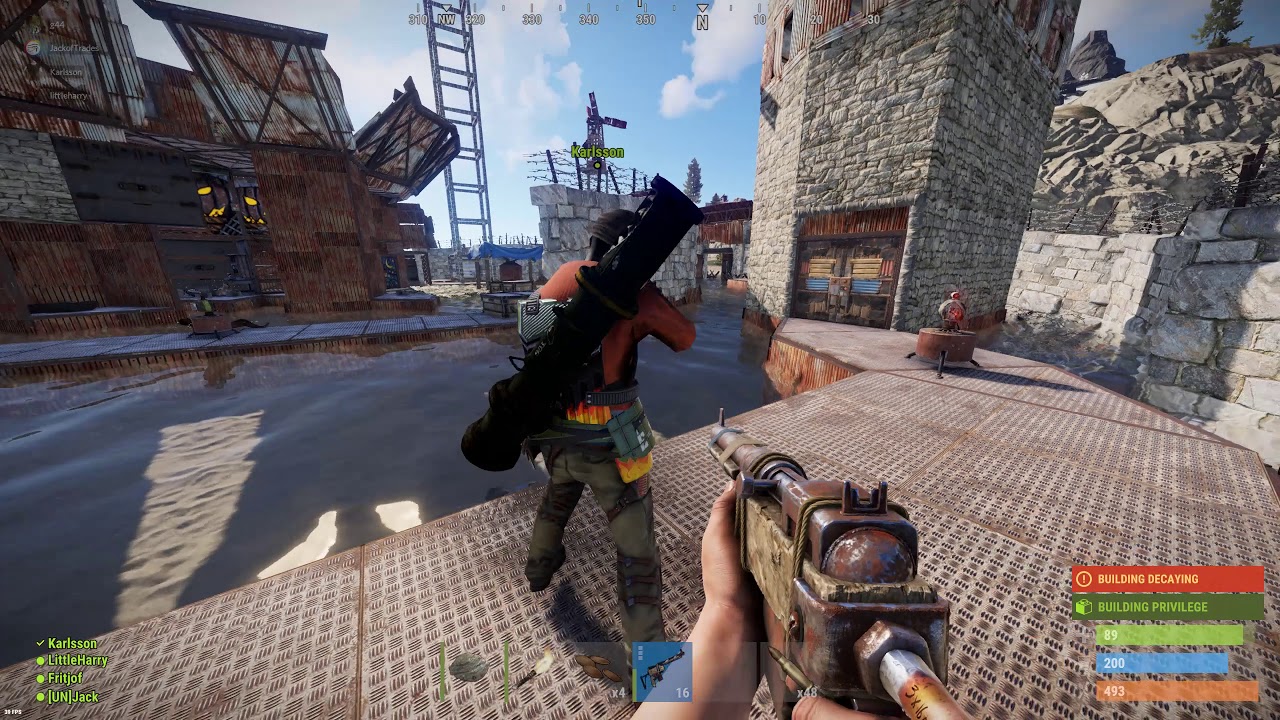 Rust Rocket Raid Raptor part 2 - YouTube