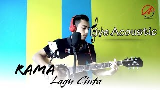 RAMA - LAGU CINTA Cover Live Acoustic Lagu Nostalgia 2000an Chord | Agam Anggawan