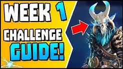 fortnite week 1 challenges guide lightning bolts locations treasure map battle royale season 5 duration 8 45 - fortnite season 5 lightning bolt locations