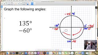 Graphing Angles in Standard Position: Example #1