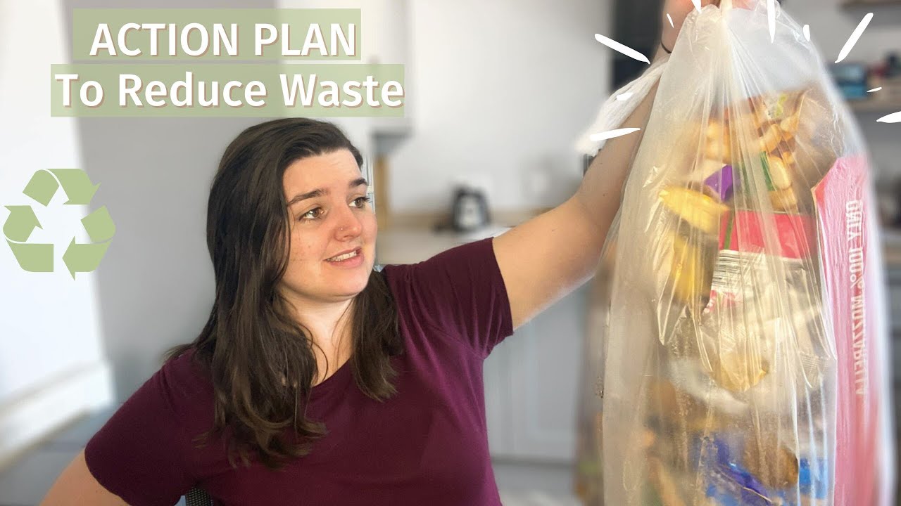 How To REDUCE Household Waste? Tracking Our Trash For A Week +Creating