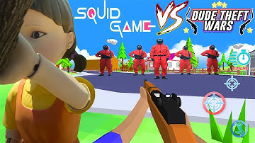 Dude Theft Wars VS Squid Game All Weapons Full Unlocked Android Gameplay Walkthrough