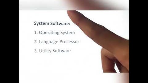 Class 5| Computer | Chapter no:- 2 Computer Software and its Types | Part 1