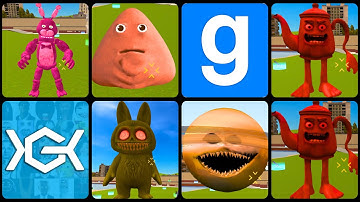 NEXTBOTS IN PLAYGROUND MOD UPDATE, LABUBU, PLANETS WAKEUP, TATATA SAHUR, POU GARRY’S MOD
