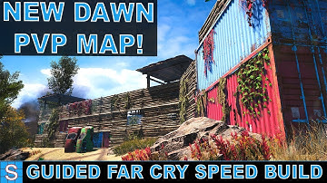 NEW DAWN COUNTDOWN | Far Cry 5 Custom Map Speed Build | Fort Wars New Dawn (Part 1: Build)