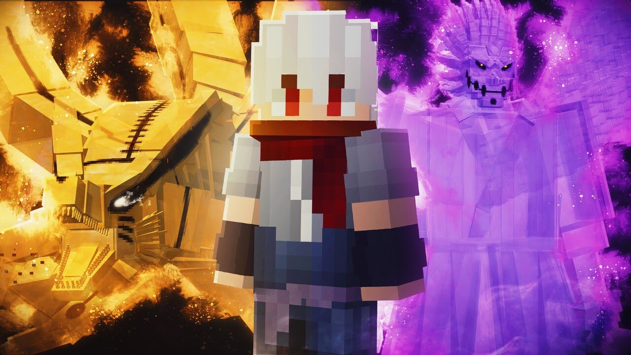 Sobrevivi 100 Dias no Naruto Storm do Minecraft! - O FILME
