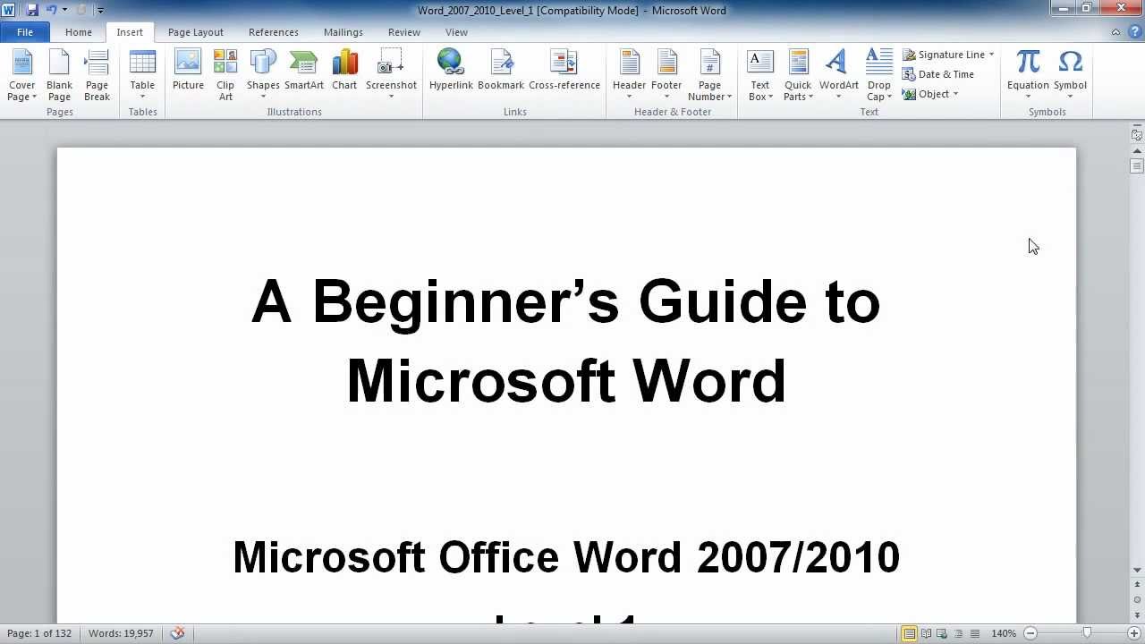 Microsoft Word 25: Symbols and Special Characters