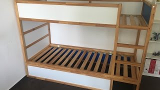 Charming ikea kura bed hack Ikea Hack Kura Bunk Bed Youtube