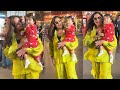 Bipasha Basu&#39;s Daughter Devi&#39;s Cute Gesture Wins Hearts at Airport