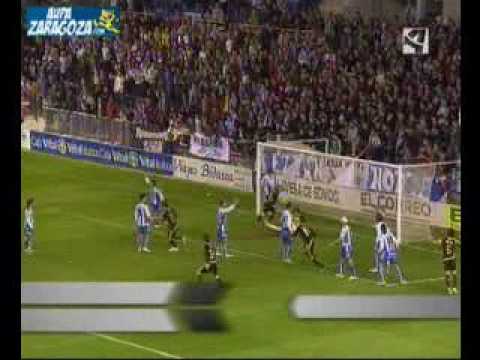 Goles Real Zaragoza: Temporada 2008-2009