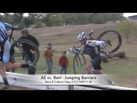 Ali vs. Bart Jumping Barriers! Race #2 Utah Cycloc...