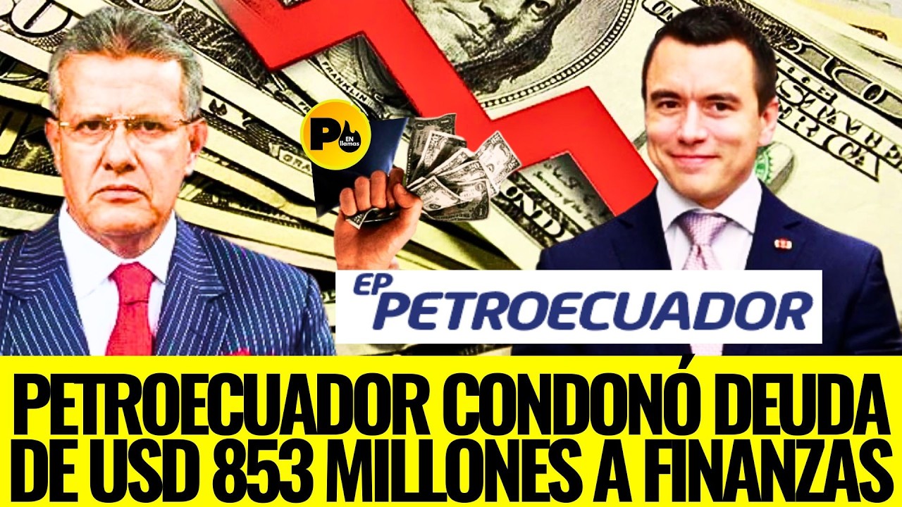 Dr. Augusto Tandazo (Petroecuador PERDONÓ deuda de USD 853 millones a Finanzas)