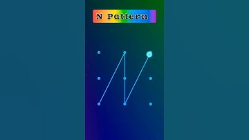 N Letter Pattern Locks for Android 🔐 🤓 #patterns  #lock