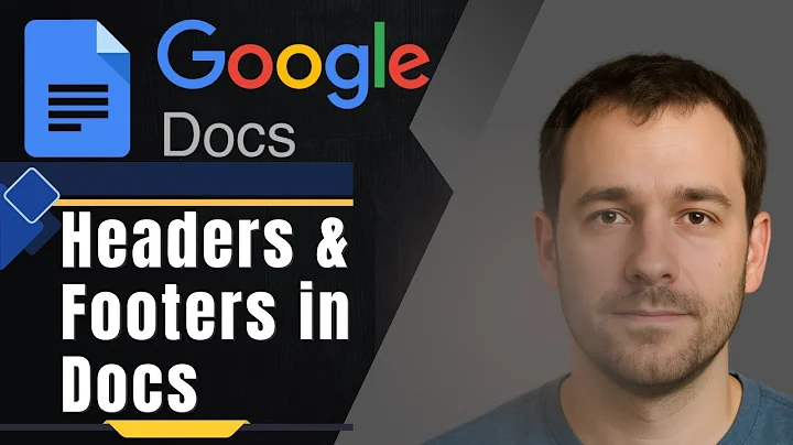 Google Docs: How to Use Headers and Footers (2025 Formatting Tutorial)