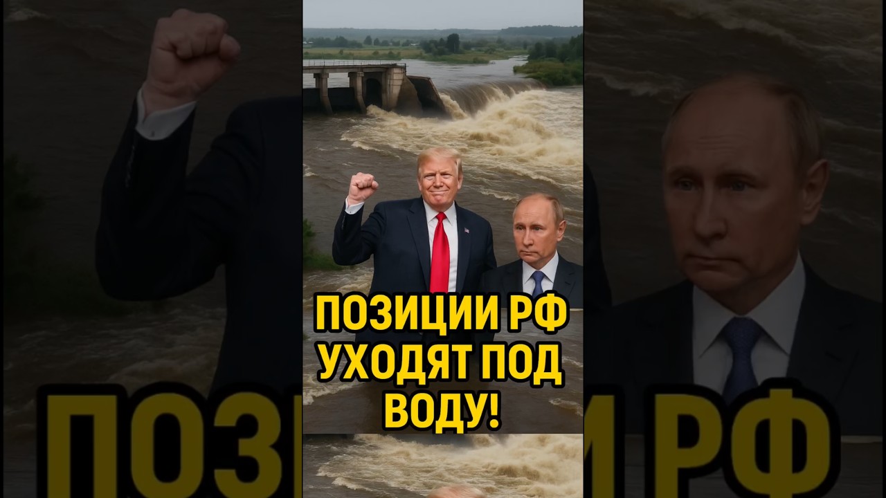 🚨 Прорыв дамбы под Белгородом — россия тонет в собственной войне!