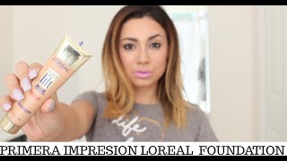 First Impressions: L'Oreal Visible Lift Foundation | Leticia LePuff