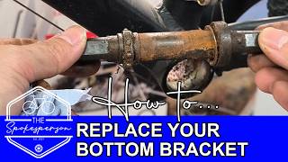 How to replace your Bottom Bracket (square taper) | Full video