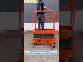 Small Man Lift 3 9m Mini Scissor Lift Operation Machinery Manlift Constructionequipment Aeriallift mp3