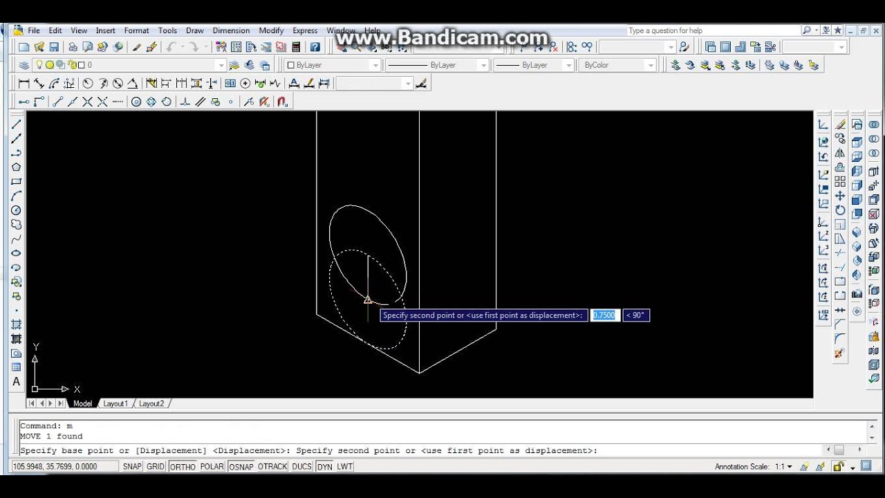 Tutorial Cara  Menggambar isometri di  Autocad  YouTube