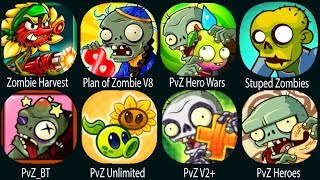 Plants vs Zombies: Heroes,Plants vs Zombies Unlimited,PvZ 2+,Plants Vs Zombies 2,Zombie Harvest...