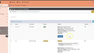 How to create a live class BrainCert LMS